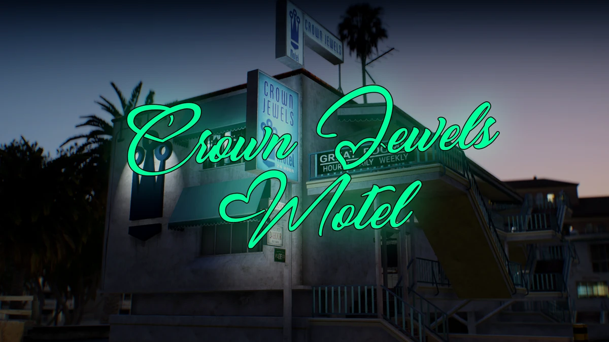 Crown Jewels Motel MLO – Fully Open Source | FiveM Interior